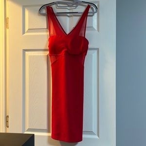 Zenana Styles size large, never worn. Red dress.